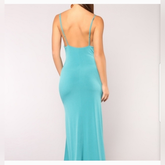 🩷5/$25🩷 FASHION NOVA High Street Jade Maxi Dress, Plus Size 3X - Picture 2 of 9